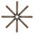 Renegade 8 - Blade Outdoor / Indoor Smart Ceiling Fan with Remote Control and LED Light Kit Included, Works With Alexa and iOS or Android App-48482676-48482678-48482680