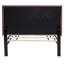 Structure de lit simple tapissier en lin rose avec tête de lit réglable capitonnée, pieds de support centraux, système de support à lattes en bois robuste, aucun sommier requis, mobilier de chambre à coucher moderne-133587224-133587227