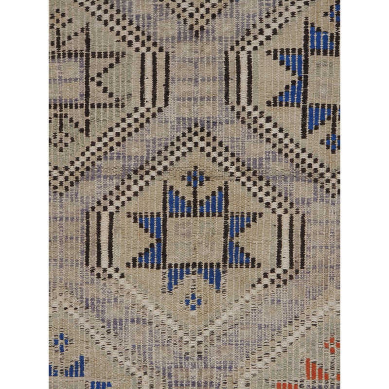 Tapis vintage tissé à plat Jajim