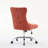 Chenille Upholstered Tufted Button Home Office Chair with Chrome Metal Base,Adjustable Desk Chair Swivel Office Chair-507711137-515824642