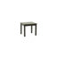 Table basse, ensemble de 3 pièces de tables de bout 1X et 2X gris foncé