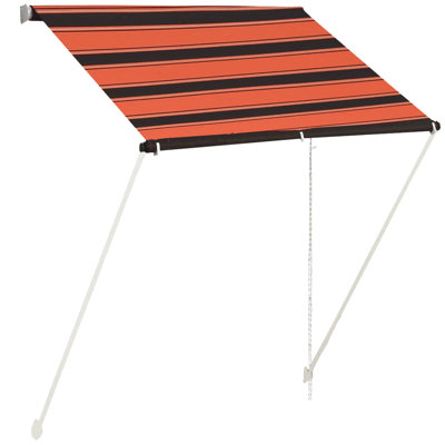 Dakota Fields 150 cm W x 150 cm D Polyester Retractable Patio Awning
