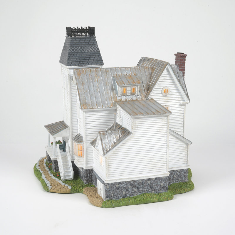 Hot Properties Village The Beetlejuice House Halloween Lit Village Building