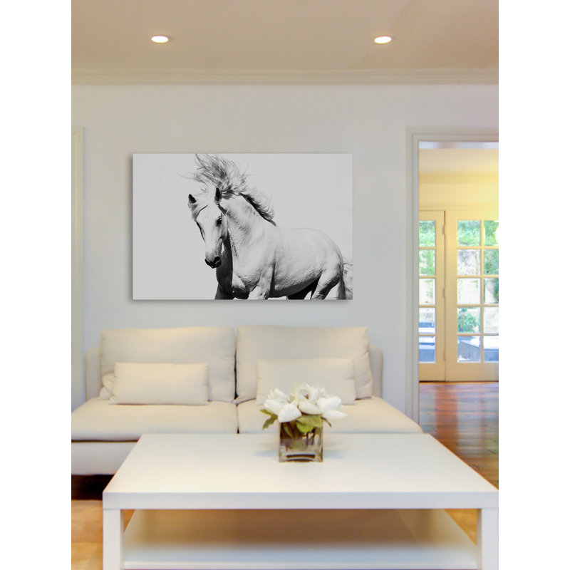 Horse Running - No Frame Print, 41cm H x 61cm W