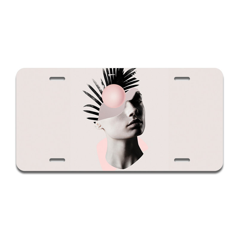 Empty Mind Aluminum Plate Frame