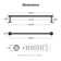 24'' Wall Mounted Towel Bar With Installation Hardware