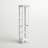 Allare 63" Freestanding Open Linen Tower