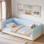 Lit de jour moderne avec protection latérale-883553737