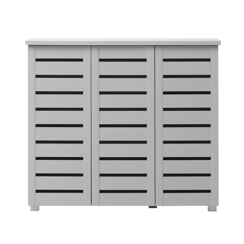 Ain Shoe Storage Cabinet, Light Grey