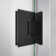 Unidoor-LS 45'' W x 72" H Hinged Frameless Shower Door with ClearMax Technology