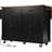 53.5''w X 28.82''d 36.5''h Kitchen Island With Power Supply, Drop Leaf, Rolling Cart, Black For Area Outlet, Storage Drawer, 53.5'' 28.82'' 36.5'-639339659