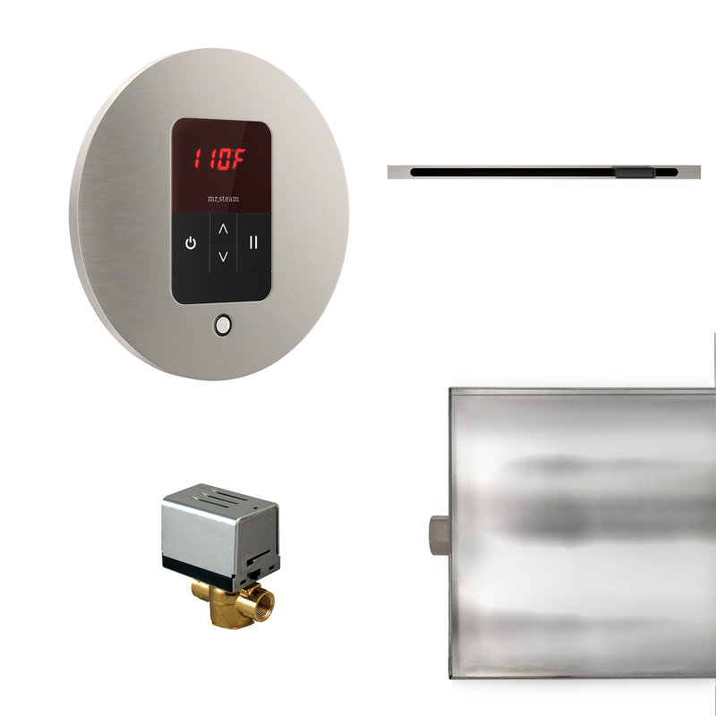Steam Generator Control, Brushed Nickel