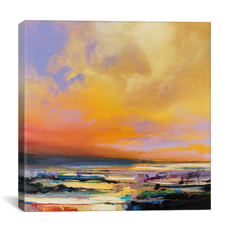 « diminuendo sky study i » par scott naismith, reproduction d’art sur toile tendue, H 37 po x l 37 po x P 1,5 po