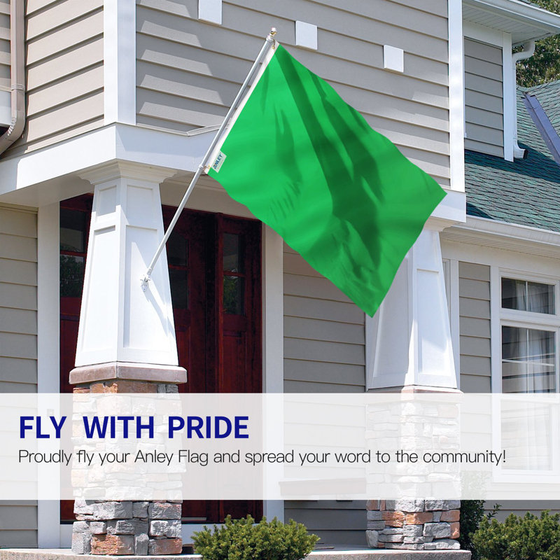 Solid Flags Polyester 36 x 60 in. House Flag