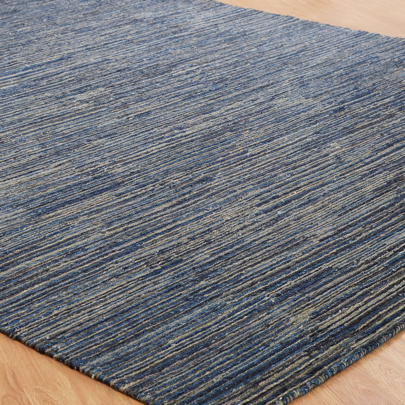 Emil Area Rug in Blue, Rectangle 4' x 6'