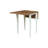 Maner Extendable Drop Leaf Solid Wood Dining Table-459381334