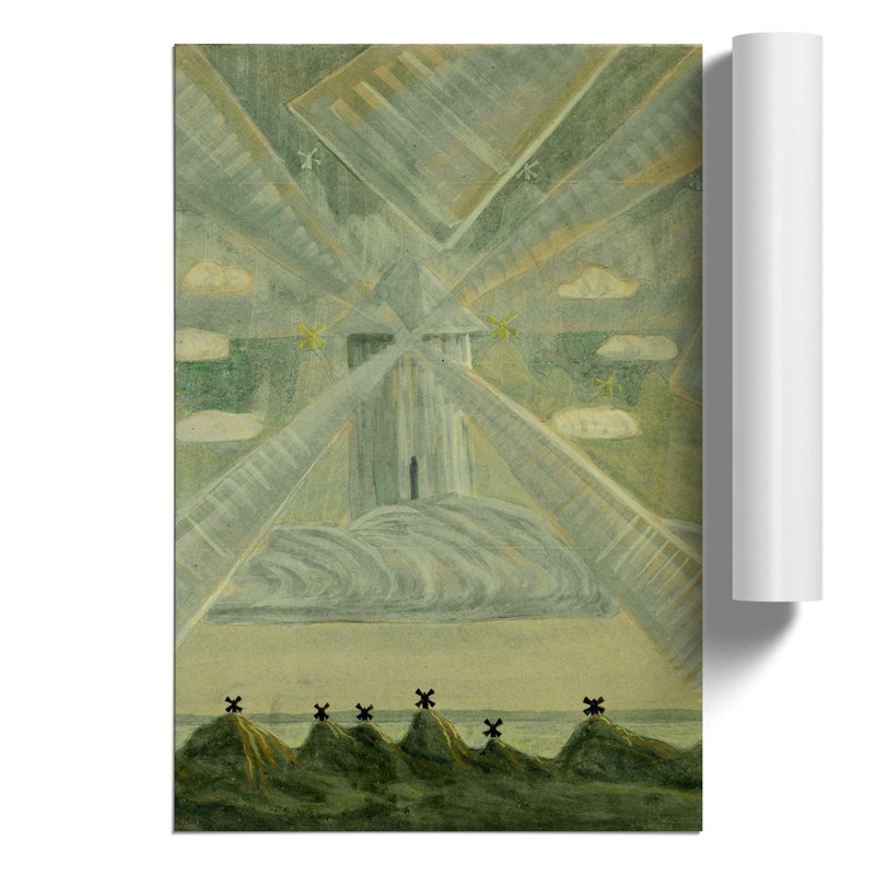 Andante by Mikalojus Konstantinas - Frameless Print, 59cm H x 42cm W x 0.1cm D