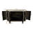 Charming Curved Wooden Console Table With Adjustable Shelves For Versatile Storage-78422597