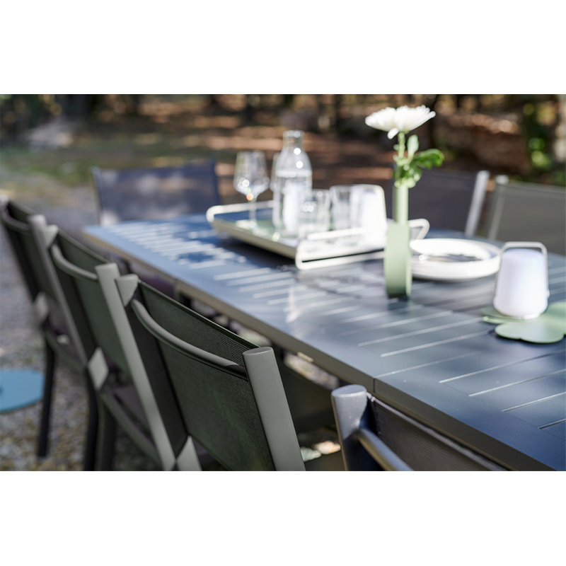 Costa Outdoor Dining Table, 35.5" W x 95" L x 29" H