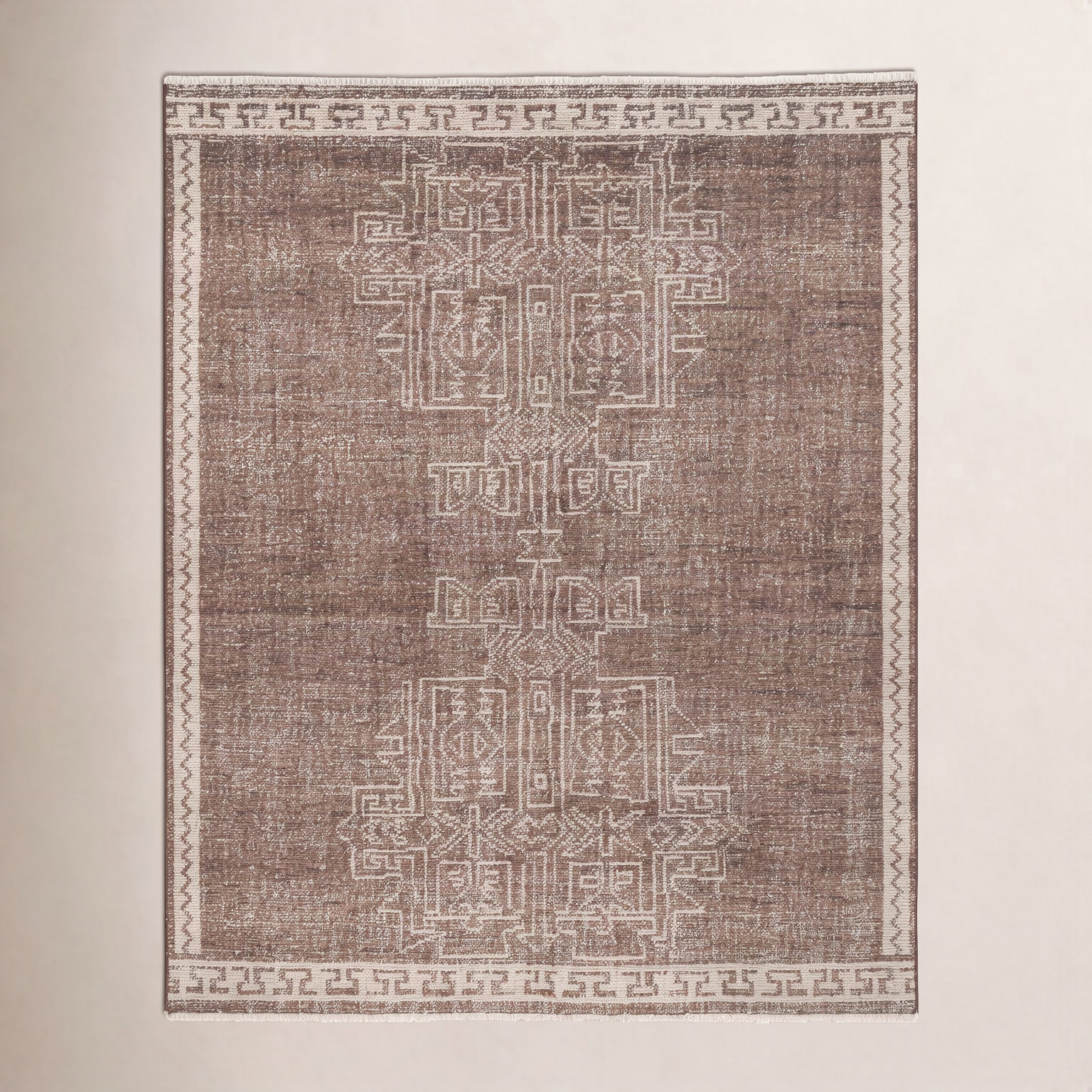 Mira Hand-Knotted Oriental Wool Rug, Rectangle 7'9" x 9'9"