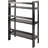 3-Tier Stackable Folding Wood Shelving Unit For Books And Display, Space-Saving Storage Solution