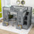 Convertible Bunk Bed With Changeable Desk And 2 Drawers-138656591-138656585