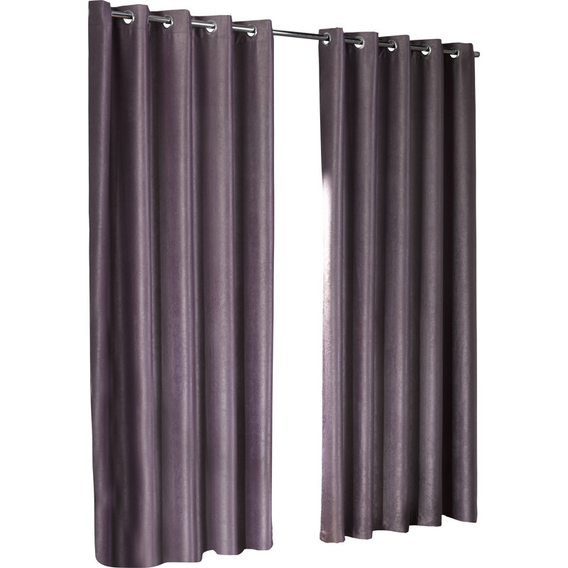 Kalyn Blackout Curtain, Taupe, 117 W x 229 D cm