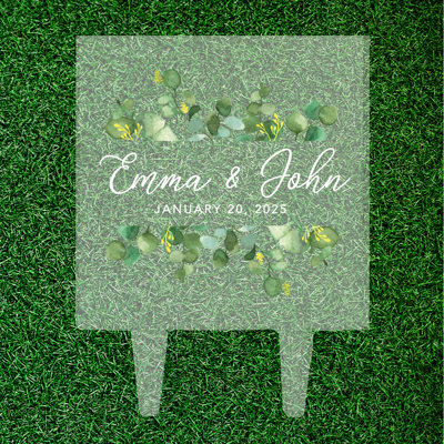 Acrylic Cake Topper