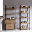 Kamm 160cm W Manufactured Wood Tiered Shelf