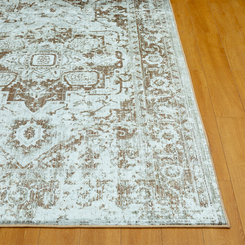 Neve Oriental Area Rug, Rectangle 60 x 110cm