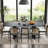 Oval Dining Table with Double Pedestal Solid Wood Kitchen Table-1429454055-1457074172