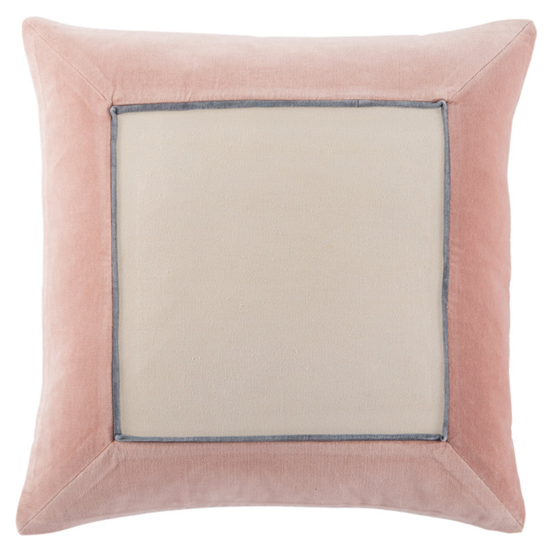 Emerson Cotton Reversible Throw Pillow, Pillow Cover Only - No Insert, Teal