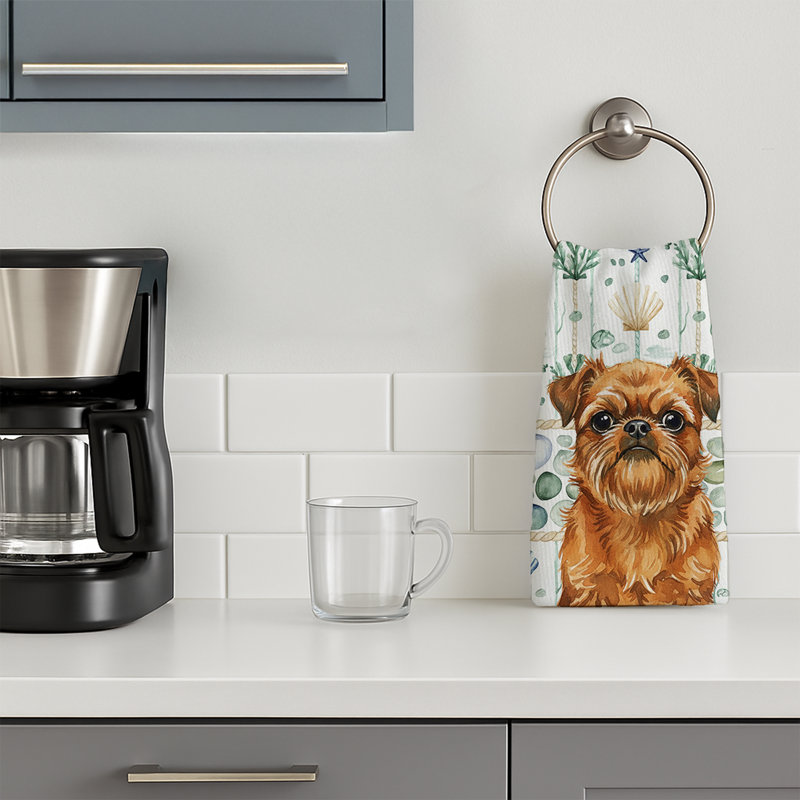 Serviette de cuisine Belge Brussels Griffon, Belge Brussels Griffon