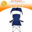 Chaise de camping pliante Sharlonda