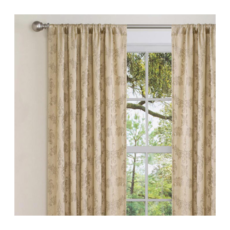 Room Darkening Single Curtain Panel, 54" W x 84" L