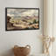 Tableau sur toile représentant un paysage vintage de canyon désertique avec des cavaliers-1700362868