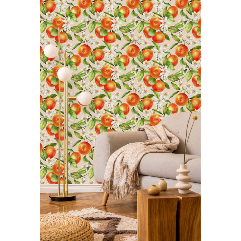 Bentson Peel & Stick Floral Tile