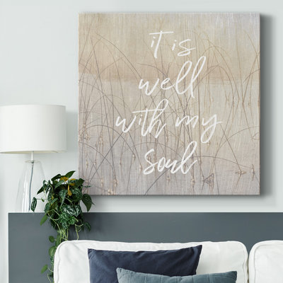 It Is Well-Gallery Wrapped Canvas