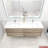 Freidin 70.8'' Double Bathroom Vanity with Acrylic Top-1347785859