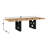 Lixy Magnolia 72-108" Rectangle Dining Table Set-1725276935