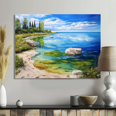 Great Lakes Reflections In Michigan II - Michigan Print Wall Art