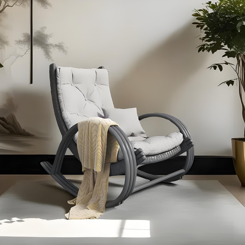 Fauteuil à bascule Creative Fashion, Gris