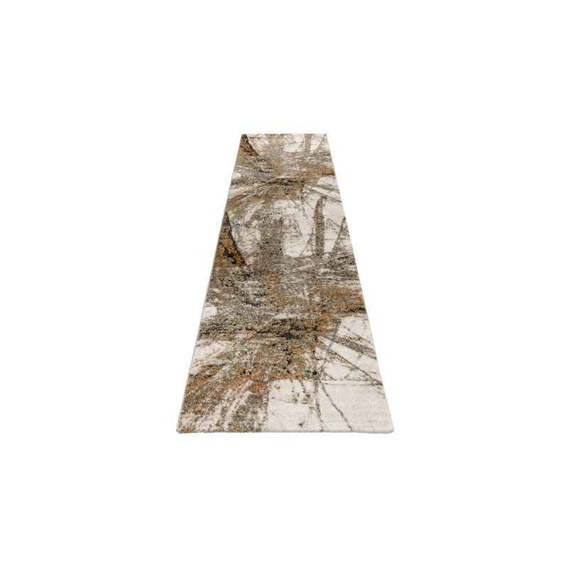 Berkly Abstract Area Rug, Runners 80 x 300 cm