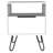 Jacara 17.7'' W Metal Nightstand-937011330
