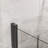 34"X 72" Frameless Glass Shower Door 1/4" Tempered Clear Glass Swing Shower Panel, Foldable-123404375