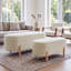 Chenille Upholstered Bench-2127322124