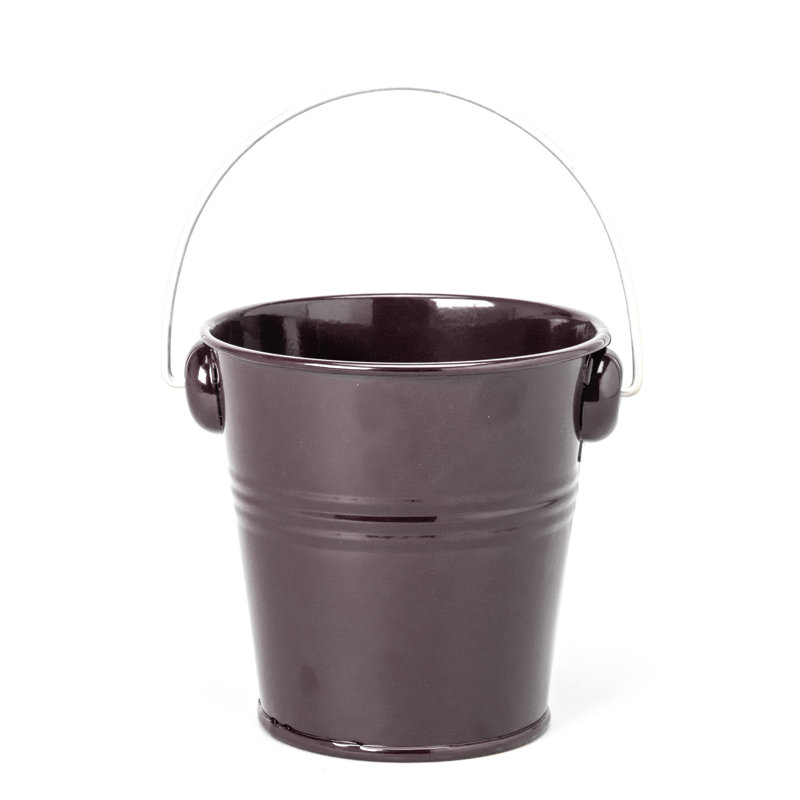 Gracie Oaks Decorative Bin, Black