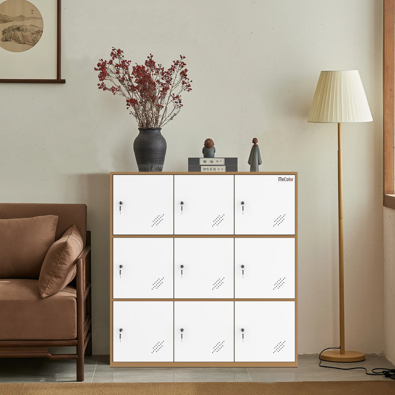 Metal 90cm Storage Cabinet