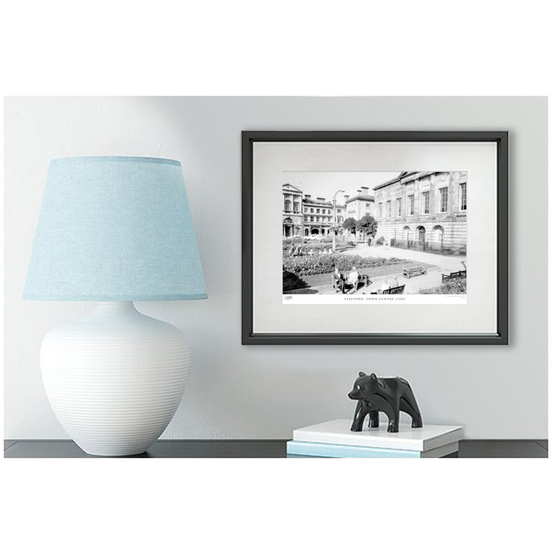 Stafford, Town Centre C1965 - Single Picture Frame Print, 40cm H x 50cm W x 2.3cm D