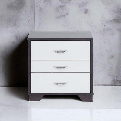 Chic Rectangular Accent Table With Multiple Drawers